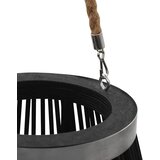 Viseći svijećnjak od bambusa crni 95 cm | shoptok.hr