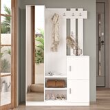 Hanah home Dd7-W Bela Hall Stand Cene