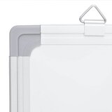  Magnetna bijela ploča sklopiva 200 x 60 x 1,7 cm aluminijska | shoptok.hr