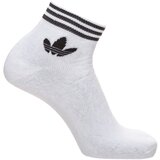 Adidas Nogavice 'Island Club Trefoil ' črna / bela | Shoptok.si