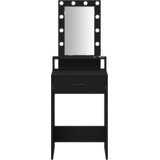  Toaletni stol Crna 50 x 41 x 140 cm Konstruirano drvo | shoptok.hr