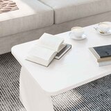  Kava Stol Bijelo 80 x 50 x 31 cm Masivna borovina | shoptok.hr