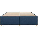  Okvir za krevet bez madraca plavi 200x200 cm od tkanine | shoptok.hr