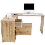 Mömax Pisalna Miza Prag 138, Barva Hrasta | Shoptok.si