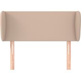  Uzglavlje s ušima boja cappuccina 103x23x78/88 cm umjetna koža | shoptok.hr