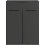 Germania Antracitno sivi visok/zidni kupaonski ormarić 71x95 cm Crandon – Cijene