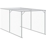  Kavez za kokoši s igralištem antracit 110x1221x110 cm čelična | shoptok.hr