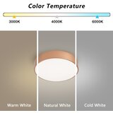 Brilagi LED prigušiva plafonska svetiljka POOL LED/24W/230V prečnik 20 cm bronzana + daljinski upravljač | Eponuda.com