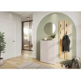 Germania Kremno bela omarica v hrastovem dekorju 74x105x33 cm Alviano – | Shoptok.si