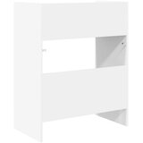 Dj stol Bijela 82 x 45 x 102 cm Konstruirano drvo - Bijela 82 x 45 x 102 cm Slike