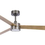  Lucci air 21610449-LED prigušiva ventilator CLIMATE 1xGX53/12W/230Vbraon/krom | Eponuda.com