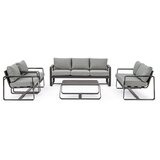 BIZZOTTO Siva vrtna sofa aluminijska Merrigan – | shoptok.hr