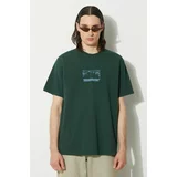 thisisneverthat Pamučna majica Nightmare Tee za muškarce, boja: zelena, s tiskom, TN241TTSST16
