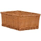  4-dijelni set uklapajućih košara od vrbe smeđi | shoptok.hr