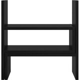  Stalak za monitor na stolu Podesiva Crni hrast 40 x 17 x 41 cm | shoptok.hr