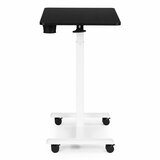  Mobilni stol 70x48 cm Stol za prijenosno računalo Podesiva visina 71,5-112 cm Crni vrh ModernHome | shoptok.hr