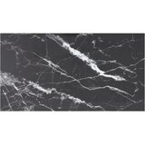  ploča crna 120 x 65 cm 8 mm staklena s mramornim uzorkom | shoptok.hr