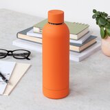 REX International Oranžna steklenica za vodo za na pot iz nerjavečega jekla 500 ml – | Shoptok.si