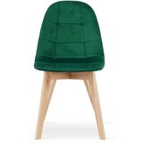 Brandless BORA stol - temno zelen žamet x 1, (22030656) | Shoptok.si