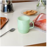 Rex London Mentolno zelena steklena skodelica 280 ml – | Shoptok.si