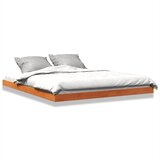 Furnova Posteljni okvir voščeno rjav 150x200 cm trdna borovina, (21941434) | Shoptok.si