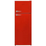 Fram FDD-VRL212RDE+ 212l/55x145/crveni kombinovani frižider u