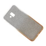 Nillkin silikonski ovitek z bleščicami bling za samsung galaxy J6 plus 2018 J610 srebrn z zlatimi bleščicami | Shoptok.si