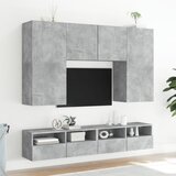  Zidni TV ormarići 2 kom siva boja betona 80 x 30 x 30 cm drveni | Eponuda.ba