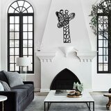 Wallity Zidna dekoracija Giraffe, Crna | Eponuda.com