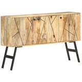 vidaXL Komoda 118x30x75 cm trden mangov les Cene