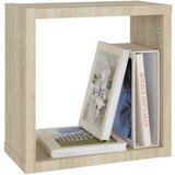 vidaXL Stenske police kockaste 4 kosi sonoma hrast 30x15x30 cm, (20915399) | Shoptok.si