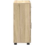  Kreveta s policom FLORIN Sonoma hrast 88,5 x 30,5 x 73 cm | shoptok.hr