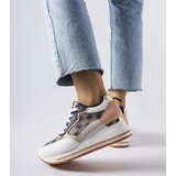 Gemre White-pink wedge sneakers Rouxi | Shoptok.si