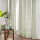Douceur d intérieur Zelena prosojna zavesa 140x240 cm Cloris – | Shoptok.si