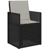  Vrtni set za objed s jastukom 7 pcs Antracit i Svjetlosiva PP | shoptok.hr
