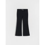 Reserved - High waist flare traperice - crno | shoptok.hr