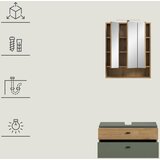 MID.YOU KOPALNICA zelena, barve hrasta | Shoptok.si