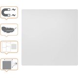 Nobo Bela tabla, modularna/brez okvirja, bele barve, ŠxV 450 x 450 mm | Shoptok.si