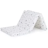 preklopni madrac white / grey stars