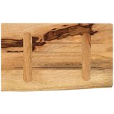 Stolna Mizna plošča 50x30x2,5 cm naraven rob trden robusten mangov les, (21410637) | Shoptok.si