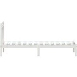  Posteljni okvir bel iz borovine 90x200 cm, (20643321) | Shoptok.si