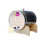 INOX bačva 6 l- horizontalna (za rakiju)- sa slavinom | Eponuda.com