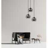  Luster na sajli SOLO BLACK 3xE27/60W/230V crna/zlatna | Eponuda.com