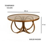 Hanah home sto za dnevnu sobu tokyo walnut | Eponuda.com