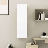 TV omarica bela 30,5x30x110 cm iverna plošča, (20913910) | Shoptok.si