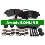 CITROËN/PEUGEOT Komplet zavornih oblog za sprednjo os BOXER JUMPER | Shoptok.si