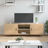 TV ormarić boja hrasta 150x30x50 cm od konstruiranog drva Cijene