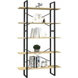vidaXL ormarić za knjige s 5 razina 100 x 30 x 175 cm od borovine | shoptok.hr