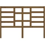  Uzglavlje za krevet boja meda 156 x 4 x 104 cm masivna borovina | shoptok.hr