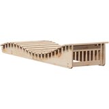  Ležaljke za sunčanje 2 kom 205 x 60 x 31,5 cm masivna borovina | shoptok.hr